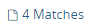 Number of matches